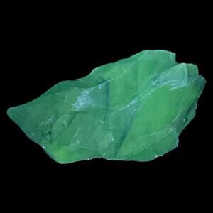 Cobalt Art Glass Cullet Glowing Manganese Slag‎ Glass #5GL71